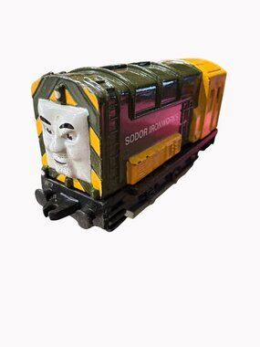Ertl Thomas & Friends Iron Bert Die-Cast Train Engine Toy Sodor Ironworks 2000